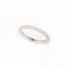 18k White Gold Full Diamond Eternity Ring 0.92ct G/H VS 18k White Gold Full Diamond Eternity Ring 0.92ct G/H VS